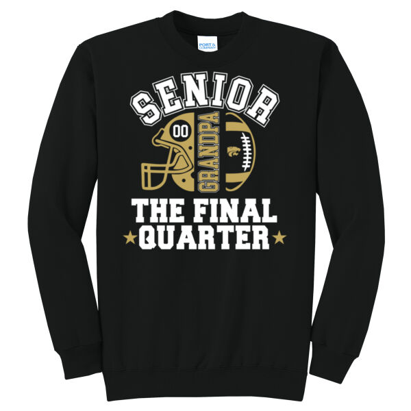 LW Football Senior Grandpa 2026 - Core Fleece Crewneck Sweatshirt Thumbnail